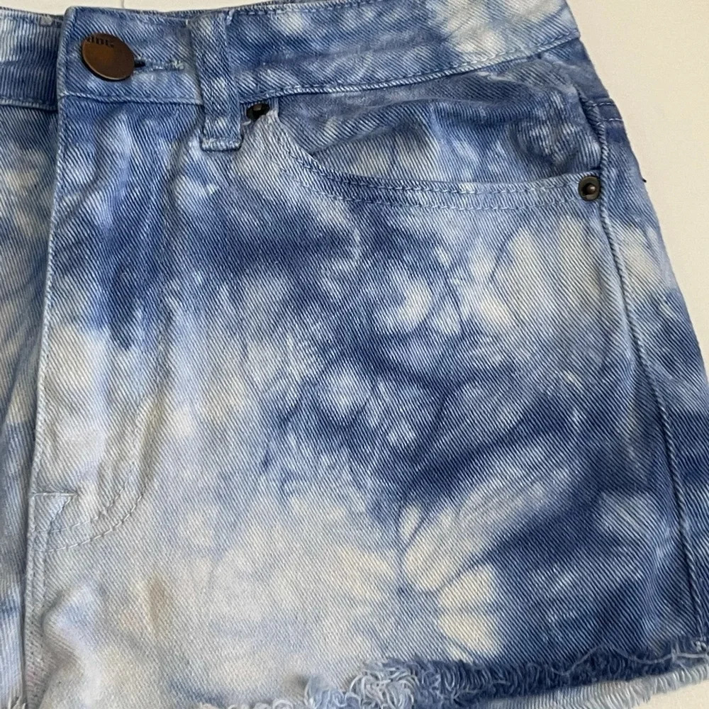 Bdg Shorts Size 28 High Rice high waisted Cheeky tie Dye - Picture 3 of 12